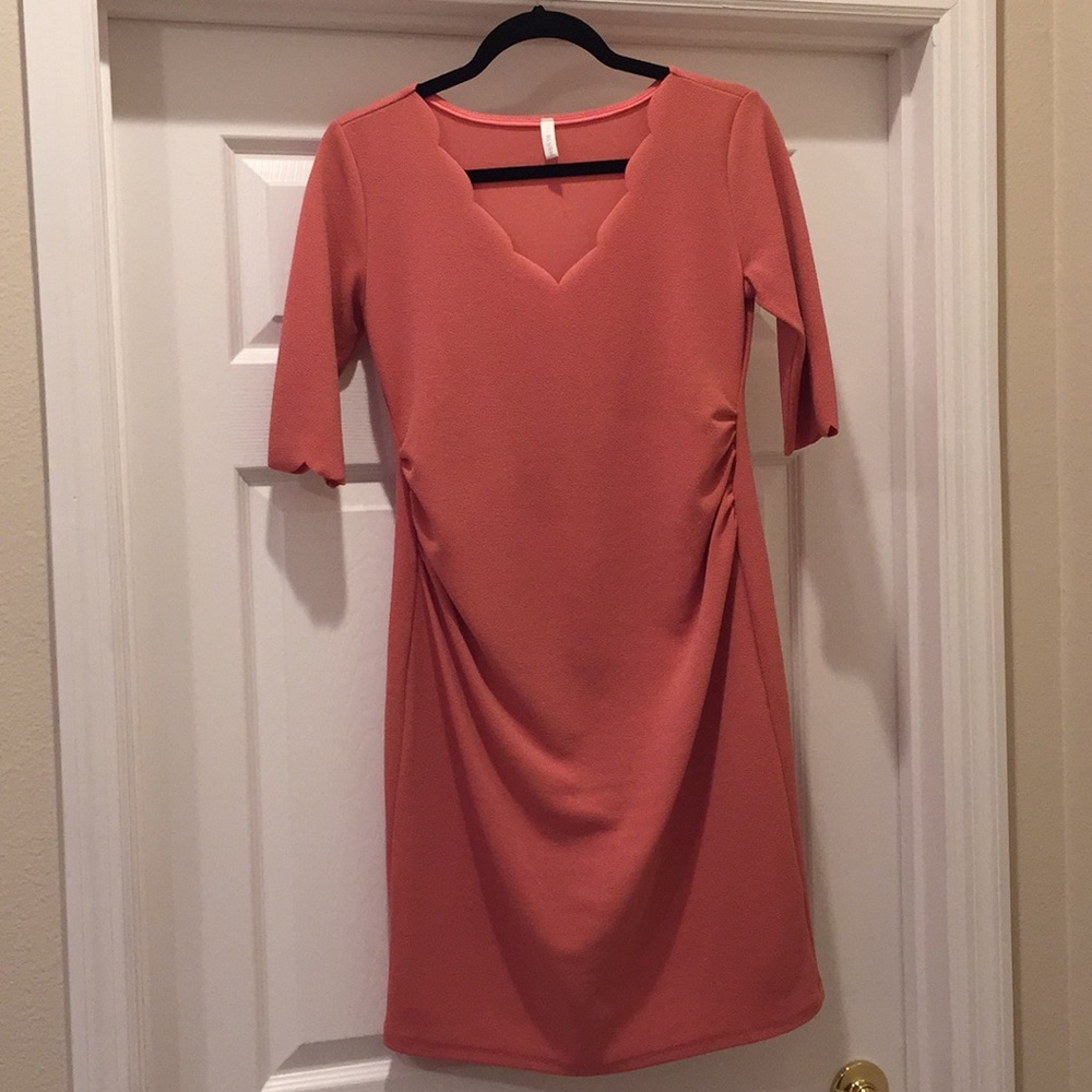 Pinkblush pink maternity dress NWOT
